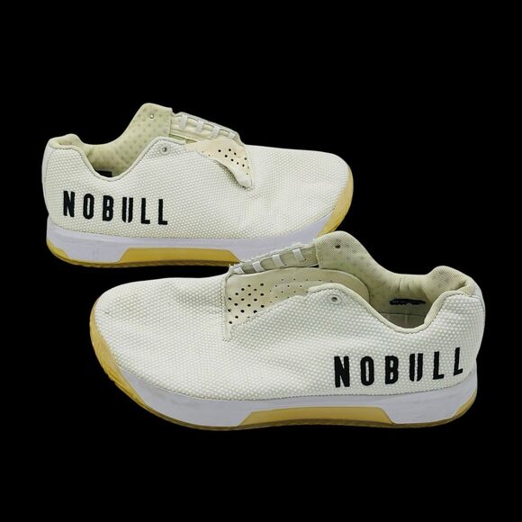 NOBULL Outwork Edge Impact CrossFit Shoes Arctic Gum No Laces Mens Sz 11.5 White - Picture 2 of 8